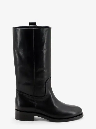Aeyde Leather Boots In Black