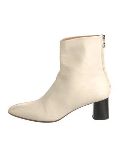 Pre-owned Aeyde Leather Boots In Black/neutrals