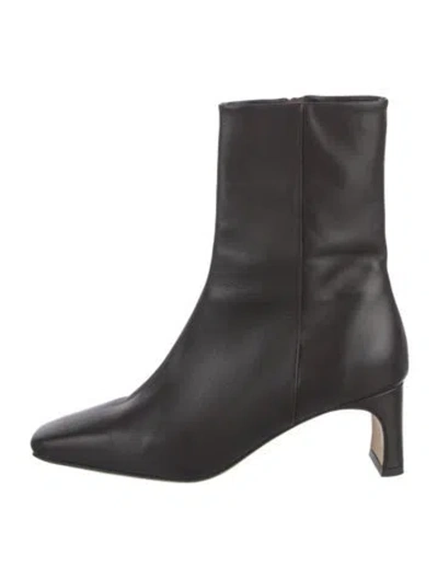 Pre-owned Aeyde Leather Boots In Brown