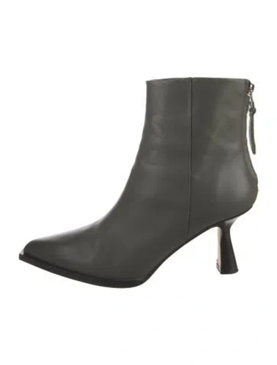 Pre-owned Aeyde Leather Boots In Green