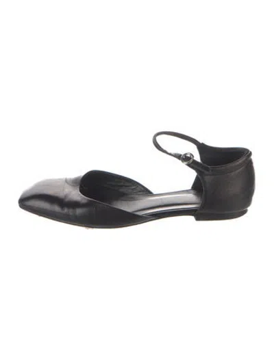Pre-owned Aeyde Leather Flats In Multicolor