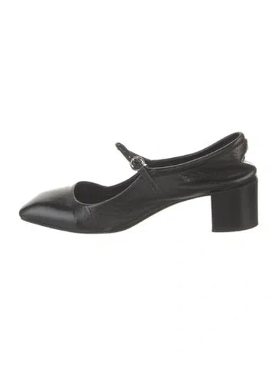 Pre-owned Aeyde Leather Pumps In Black