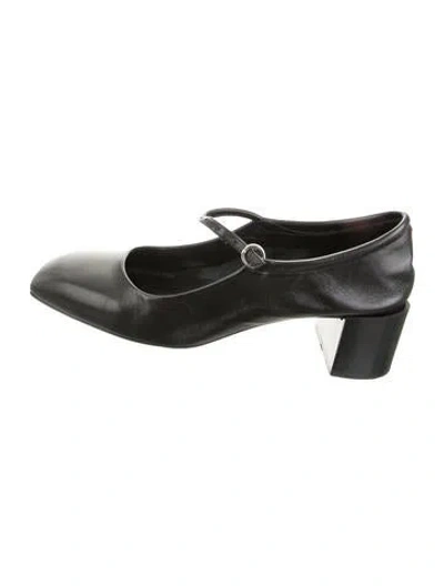 Pre-owned Aeyde Leather Pumps In Black