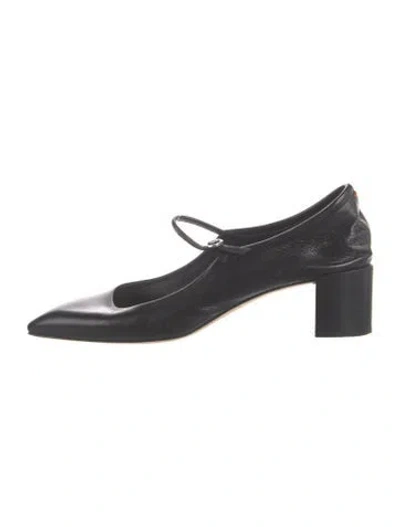 Pre-owned Aeyde Leather Pumps In Black
