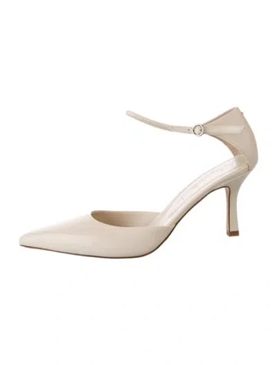 Pre-owned Aeyde Leather Pumps In Neutrals