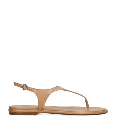 Aeyde Leather Raine Sandals In Brown