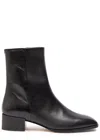 Aeyde Lee 40 Leather Ankle Boots In Black