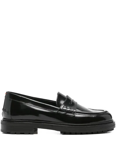 Aeyde Leon Loafers In Black