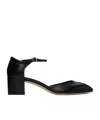 Aeyde Magda Square Toe High Heels In Black