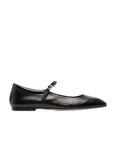 AEYDE AEYDĒ MARYJANE SQUARE-TOE BALLERINA SHOES