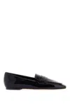 Aeyde Leather Penny Strap Loafers Rubber Sole