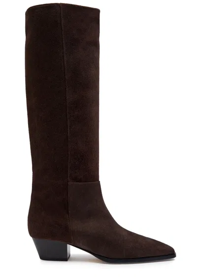 AEYDE AEYDE MEDEA 50 SUEDE KNEE-HIGH BOOTS