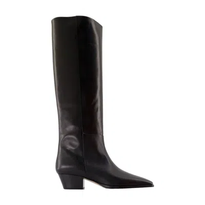 Aeyde Medea Boots  Leather Black