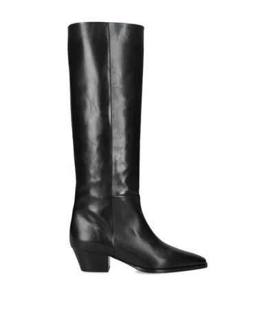 Aeyde Medea Knee High Boot 45 In Black