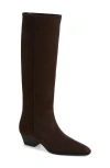 Aeyde Medea Knee High Boot In Brown