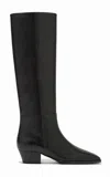 Aeyde Medea Leather Boots In Black