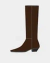 Aeyde Medea Suede Boots In Multi