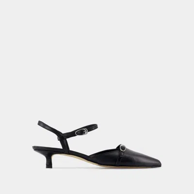 Aeyde Melia Sandals In Black
