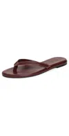 Aeyde Melody Nappa Leather Port Sandals Port