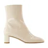 Aeyde Millie Ankle Boots In White