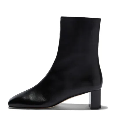 Aeyde Millie Bt Ankle Heeled Boots In Black