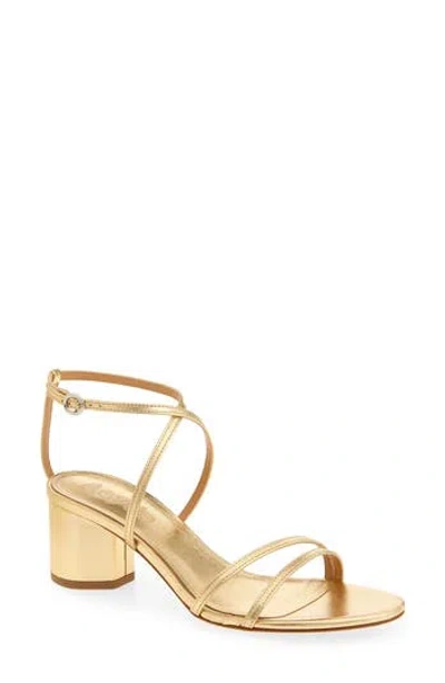 Aeyde Mirella Sandal In Gold