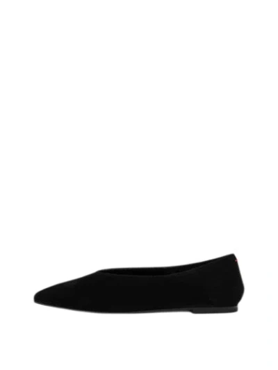 Aeyde Moa Ballet Flats In Black