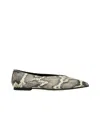 Aeyde Moa Ballet Flats In Nude