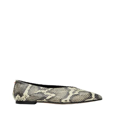 Aeyde Moa Ballet Flats In Nude