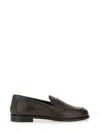 Aeyde Oscar Leather Loafers In Brown