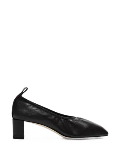 Aeyde Narissa Leather Heeled Pumps In Multi