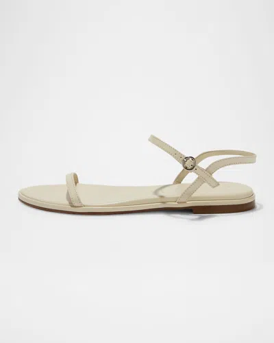 Aeyde Nettie Leather Ankle-strap Sandals