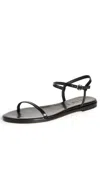 Aeyde Nettie Sandals Black In Black