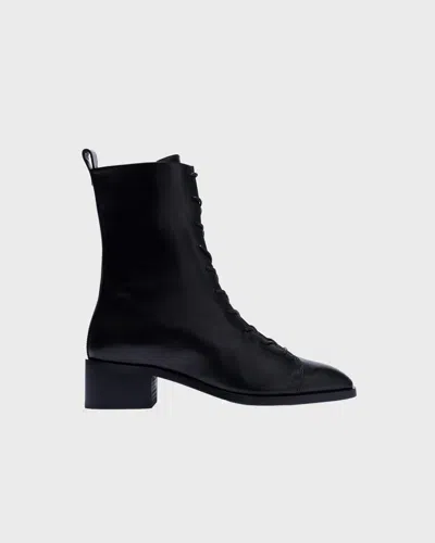 Aeyde Noel Calf Leather  S In Black