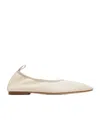 Aeyde Nomi Ballet Flats In White