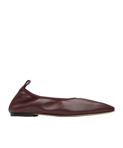 AEYDE NOMI RUCHED BALLET FLATS