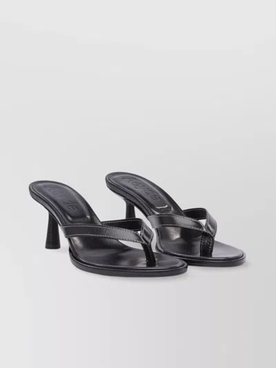 AEYDE OPEN TOE THIN STRAPS SANDALS