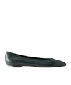Aeyde Ellie Snake-effect Leather Ballet Flats In Multi