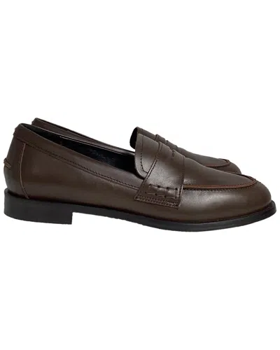 Aeyde Oscar Penny Leather Loafer