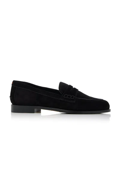 Aeyde Black Oscar Loafers