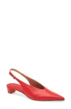 AEYDE AEYDE OTI SLINGBACK POINTED TOE PUMP