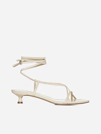 Aeyde Sandals In Creamy