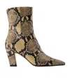 Aeyde Patterned Ankle Boots In Multi