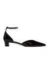 Aeyde Perrine Pointed High-heeled Sandals In Black