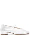 Aeyde Women's Pippa Nappa Leather Laminated In Silver