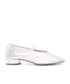 Aeyde Women's Pippa Nappa Leather Laminated In Silver