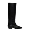 Aeyde Pointed And Square Toed Boots In Black