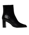 Aeyde Pointed Short Boots In Black