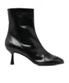 Aeyde Women Dorothy Leather Ankle Boots In Black