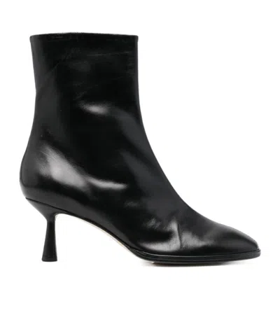 AEYDE POINTED SHORT BOOTS